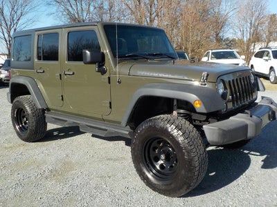 2016 Jeep Wrangler Unlimited Sport 4WD Black Bear