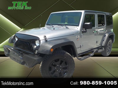 2018 Jeep Wrangler JK Unlimited Willys Wheeler 4x4