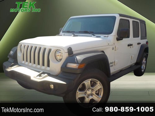 2019 Jeep Wrangler Unlimited Sport S 4x4