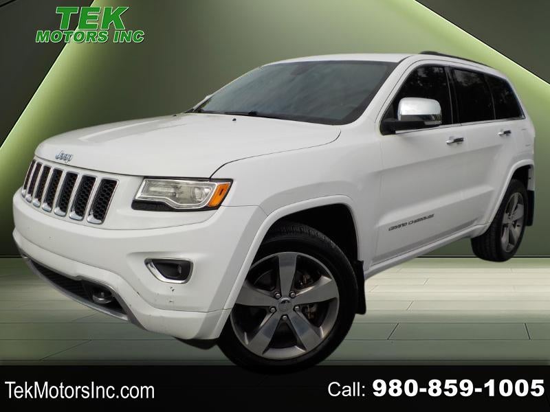 2015 Jeep Grand Cherokee Overland 4D SUV RWD