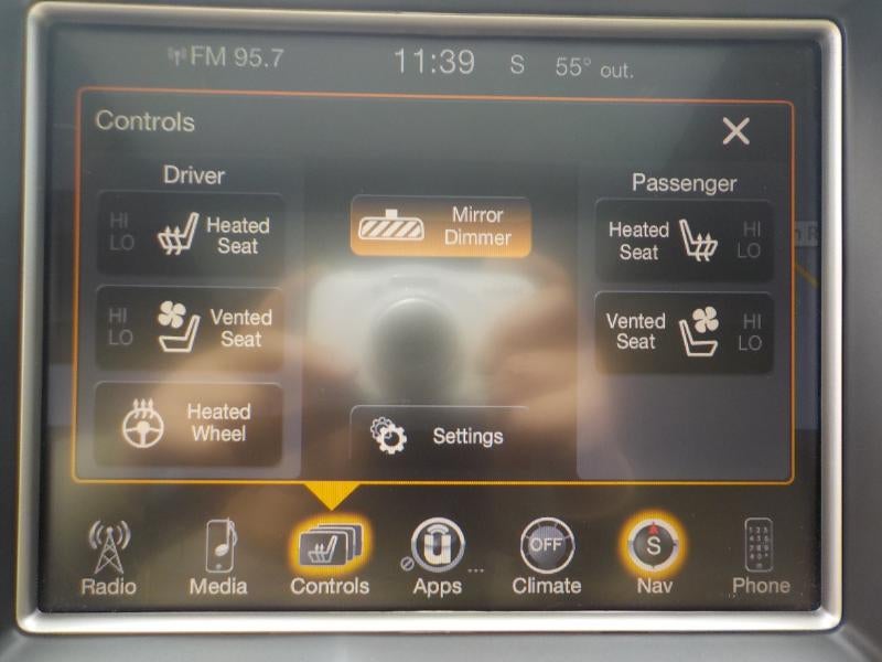 2015 Jeep Grand Cherokee Overland 4D SUV RWD