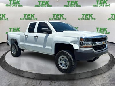 2018 Chevrolet Silverado 1500 Work Truck Extended Cab Medium Bed 4WD