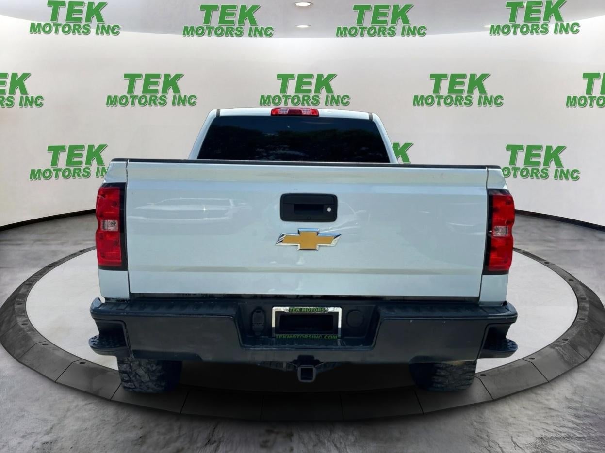 2018 Chevrolet Silverado 1500 Work Truck Extended Cab Medium Bed 4WD