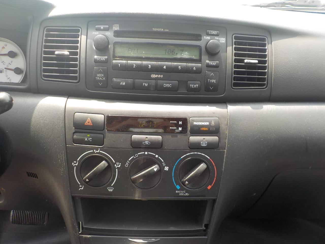 2007 Toyota Corolla S 4-Speed AT