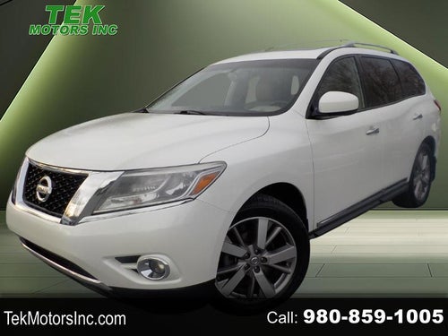2016 Nissan Pathfinder Platinum 4D SUV 4X4