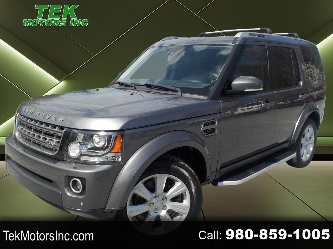 2016 Land Rover LR4 HSE Lux 4D SUV