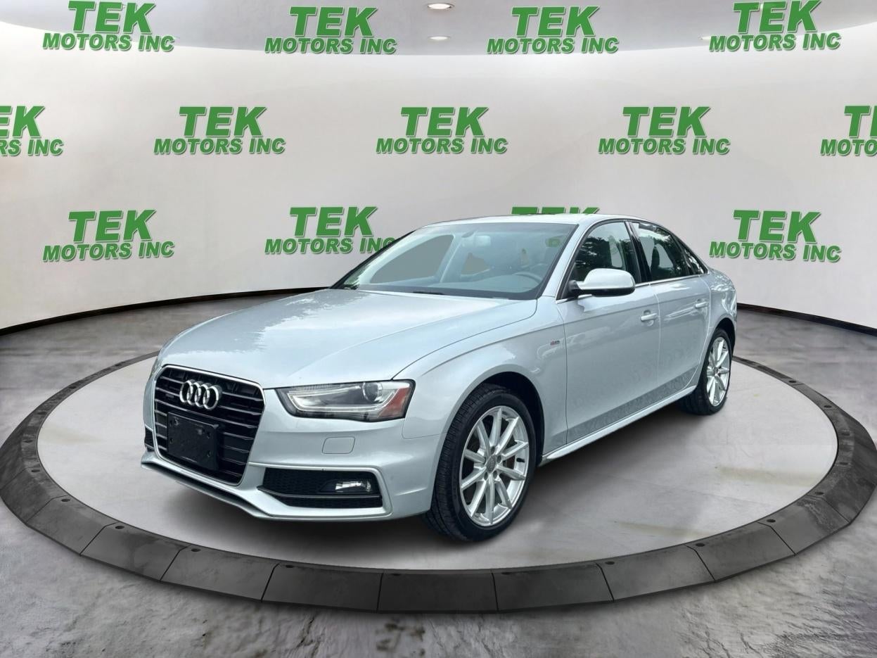 2014 Audi A4 2.0T Premium Plus quattro Sedan AWD Manual