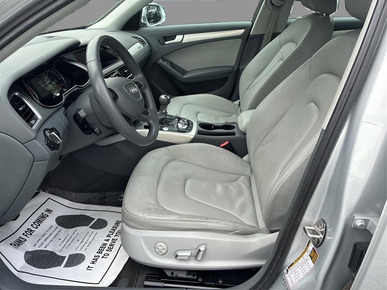 2014 Audi A4 2.0T Premium Plus quattro Sedan AWD Manual