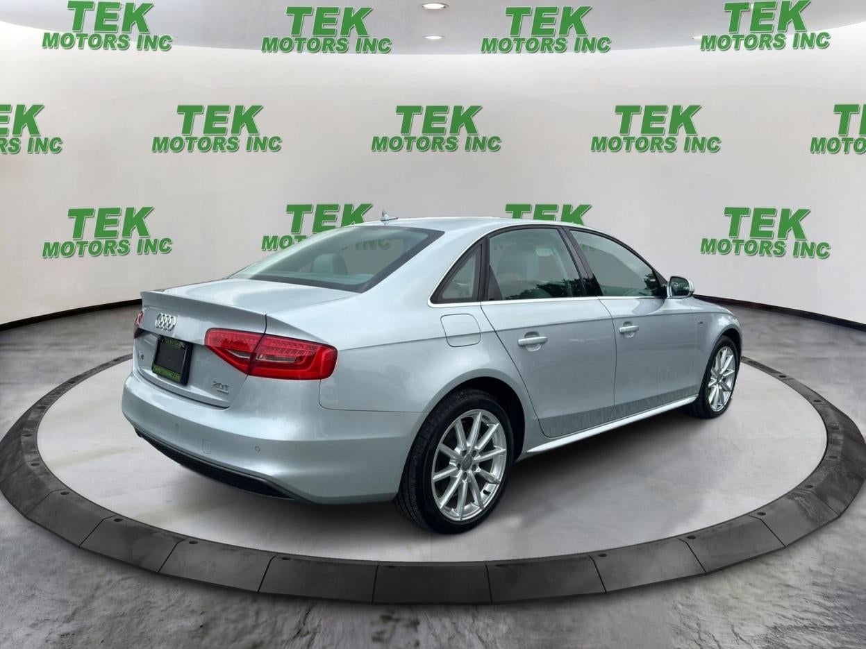 2014 Audi A4 2.0T Premium Plus quattro Sedan AWD Manual