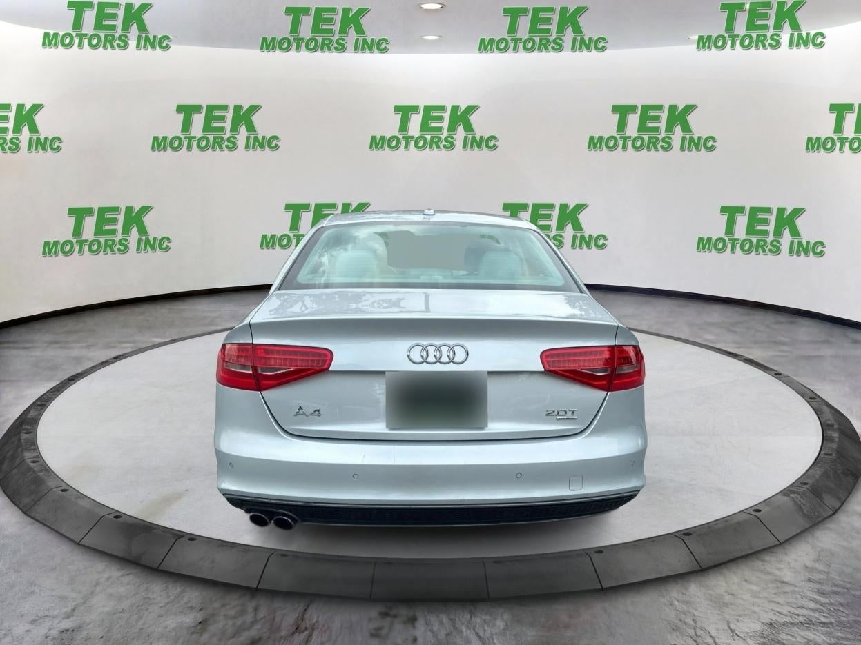 2014 Audi A4 2.0T Premium Plus quattro Sedan AWD Manual