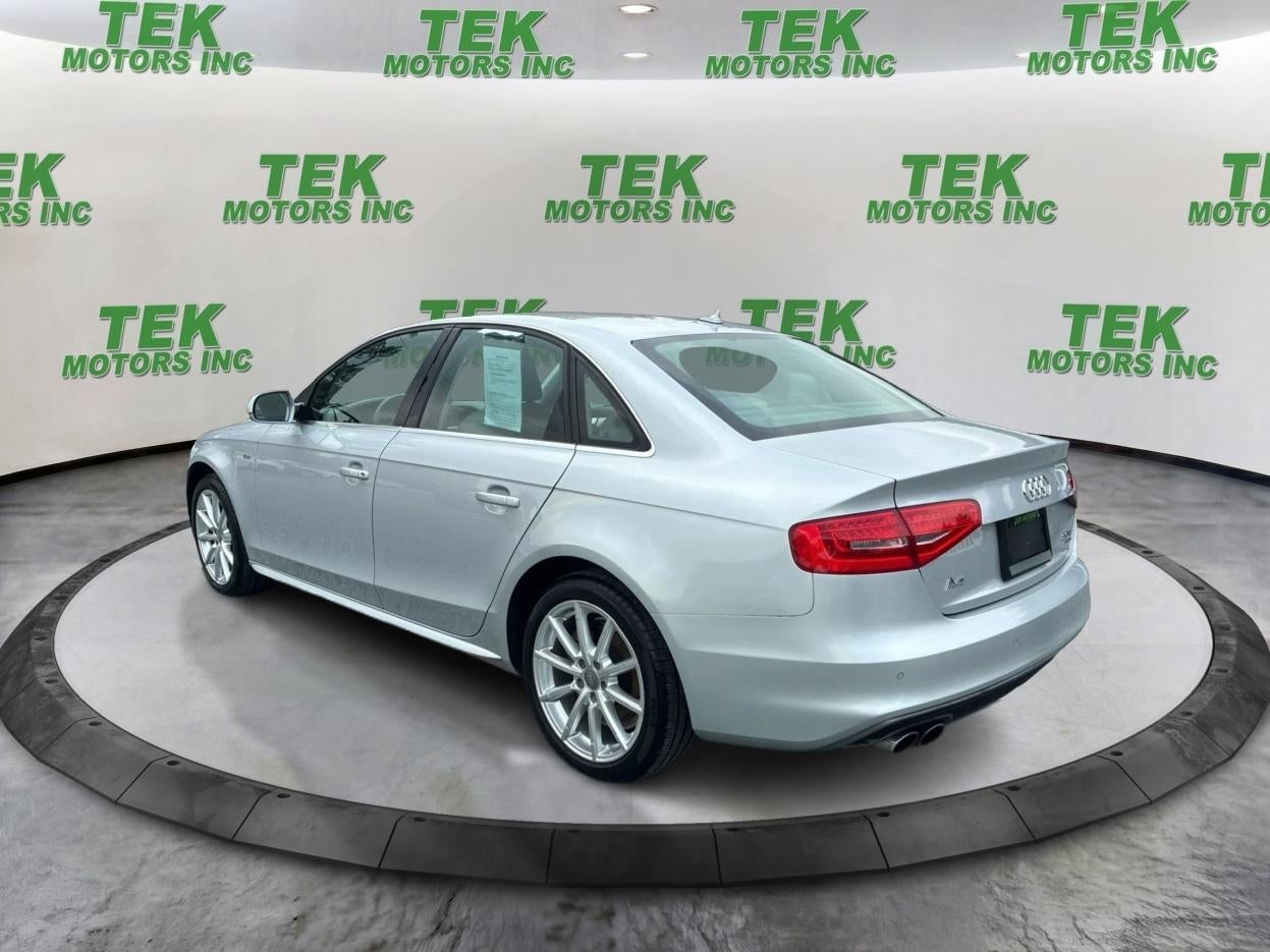 2014 Audi A4 2.0T Premium Plus quattro Sedan AWD Manual