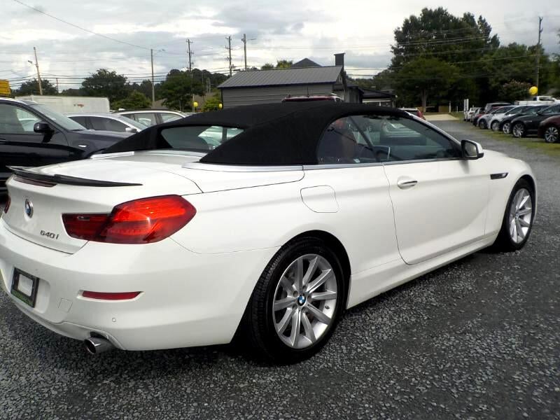 2012 BMW 6-Series 640i Convertible