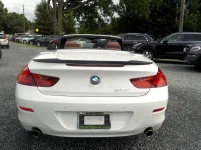 2012 BMW 6-Series 640i Convertible
