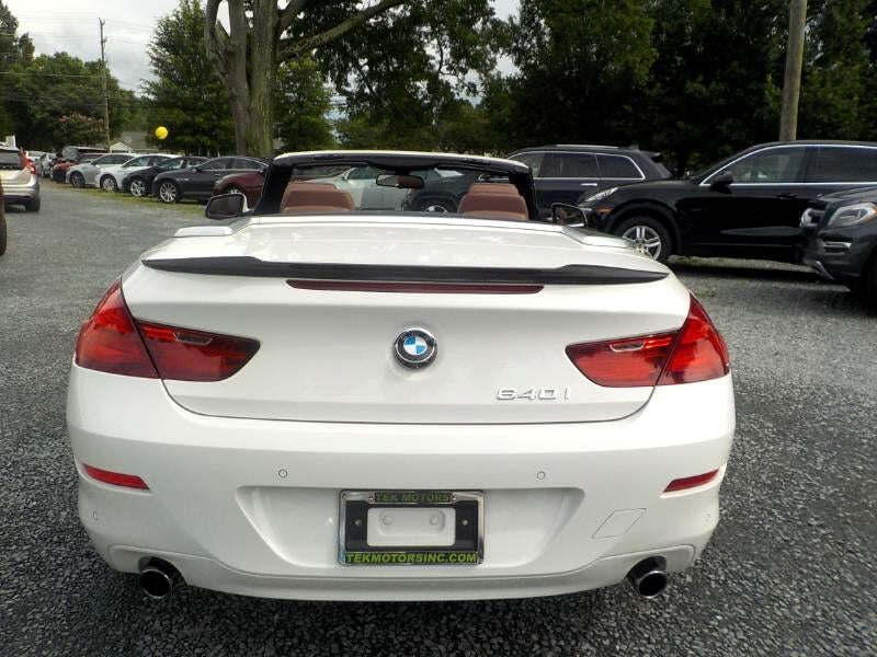 2012 BMW 6-Series 640i Convertible