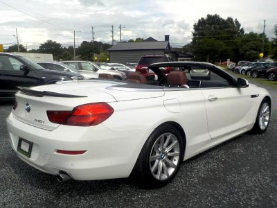 2012 BMW 6-Series 640i Convertible