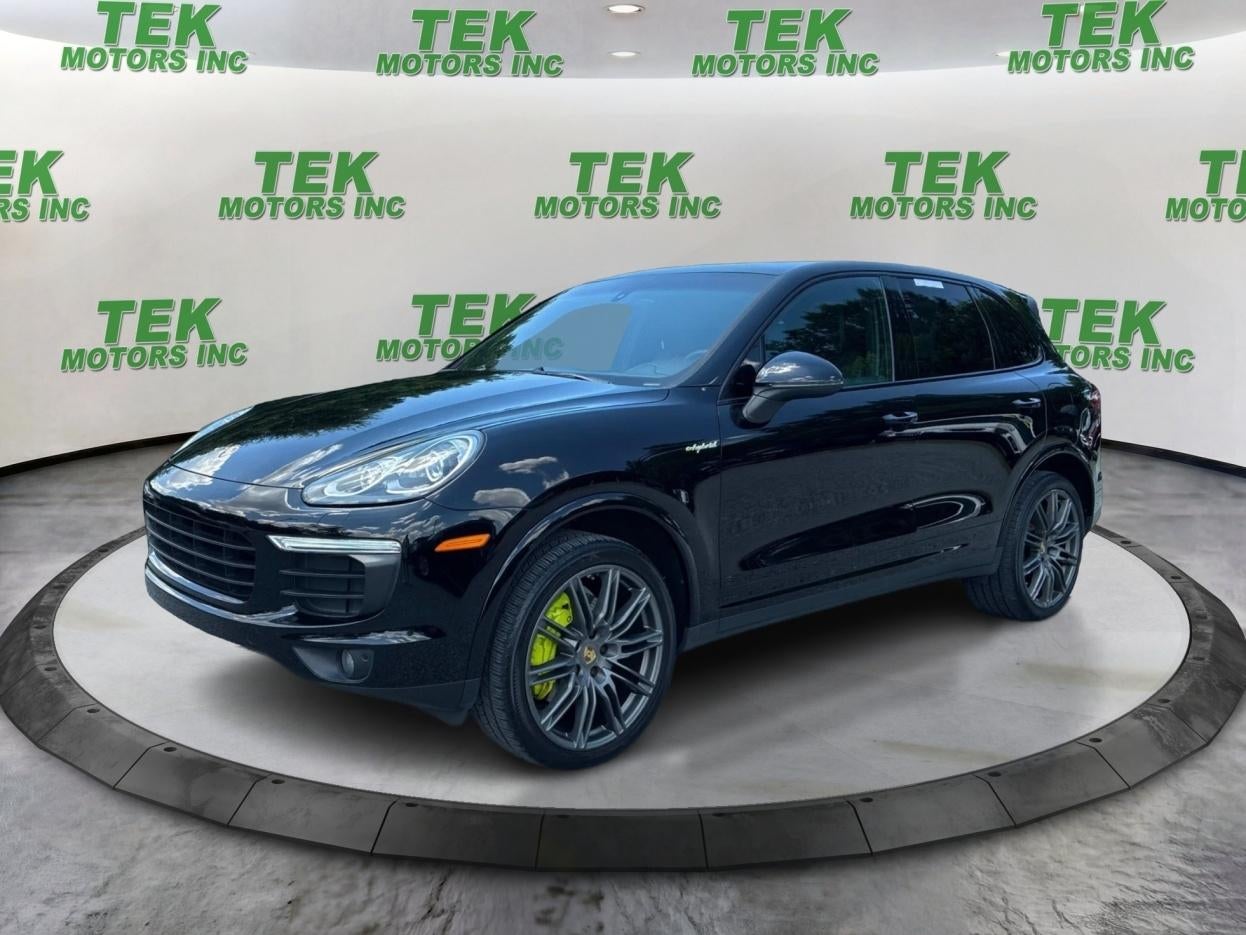 2017 Porsche Cayenne E-Hybrid S Platinum