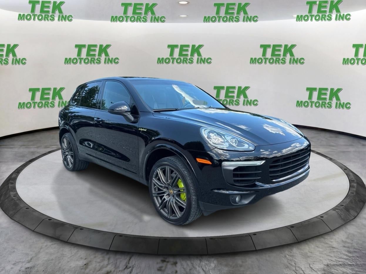 2017 Porsche Cayenne E-Hybrid S Platinum